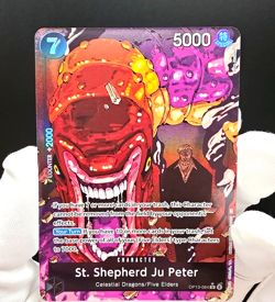 One Piece St. Shepherd Ju Peter OP13-084 Alt Art AA Rare English NM Fresh Pull - Image 1