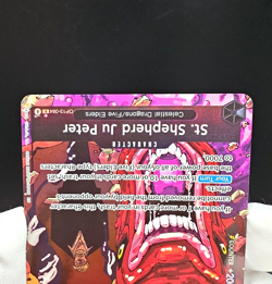 One Piece St. Shepherd Ju Peter OP13-084 Alt Art AA Rare English NM Fresh Pull - Image 4