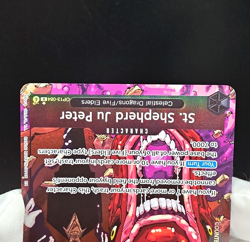 One Piece St. Shepherd Ju Peter OP13-084 Alt Art AA Rare English NM Fresh Pull - Image 5