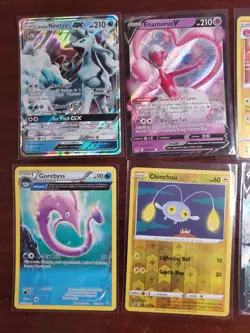 Pokemon 6 Card Lot Holos EX, V And Rare Cards , Great Value Set Building Lot11 - Image 2