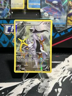 Pokemon Arceus XY XY83 Black Star Promo Holo TCG 2015 Full Art Card - Image 1