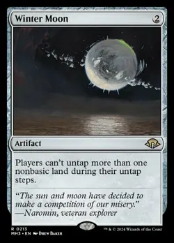 1x Winter Moon MTG - Modern Horizons 3 - NM-Mint - Image 1