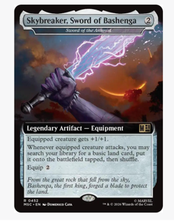 Skybreaker, Sword of Bashenga - Sword of the Animist - Extended Art Marvel Super - Image 1