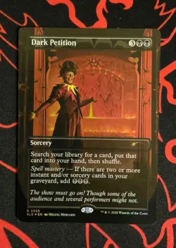 MTG Dark Petition x1 Near Mint *FOIL* from Secret Lair Drop Series - Image 1