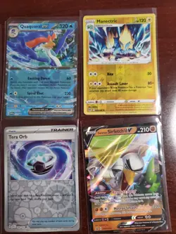 Pokemon 6 Card Lot Holos EX, V And Rare Cards , Great Value Set Building Lot10 - Image 3