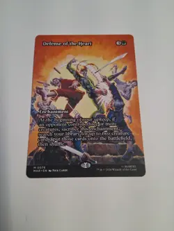 MTG Defense of the Heart (Borderless) Marvel Universe - Image 1