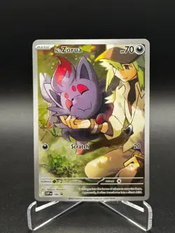 N's Zorua 189 Holo P Scarlet & Violet Promo Pokemon NM/M - Image 1