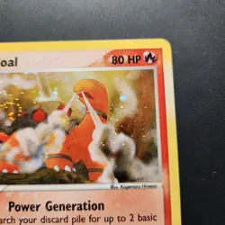 2003 Torkoal 12/97 - eReader Dragon Holo Rare - Pokemon TCG - LP - Image 2