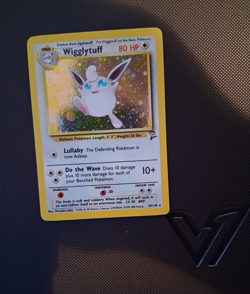 Pokemon Base Set 2 Wiglytuff. LP - Image 1