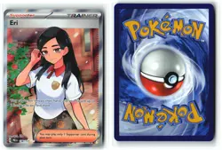 ERI 136/131 Ultra Rare Prismatic Evolutions Holo Trainer NM - Image 1