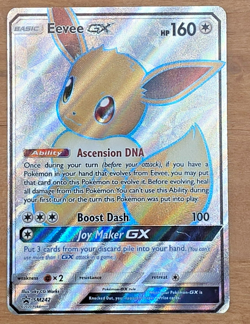 Pokemon TCG Eevee GX SM242 Sun & Moon Promo Holo - Image 1
