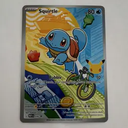 Nintendo Pokemon TCG Squirtle ME Mega Evolution Promo 039 Holo 80 HP EN 2026 - Image 1