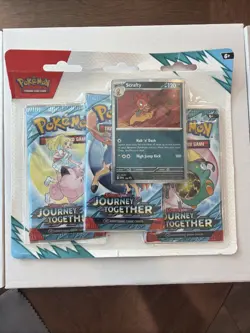 Pokemon Journey Together 3 pack blister. New/Sealed - Image 1