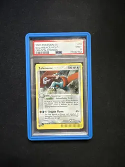 PSA 9 MINT - Salamence 19/97 (EX Dragon) Cosmos Holo Promo Pokemon Card - Image 1