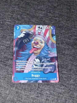 Buggy (Promo Reprint)-Starter Deck 25: BLUE Buggy (P-084)One Piece 2.TCG-English - Image 1