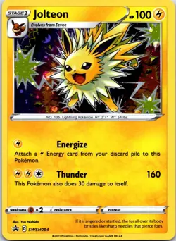 Jolteon Promo SWSH: Sword & Shield Promo Cards SWSH094 NM - Image 1