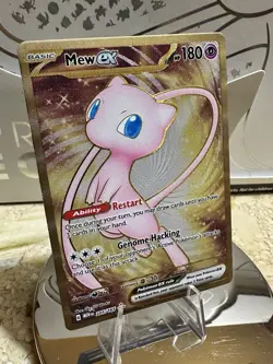 Mew ex - (151 Metal Card) 205/165 Sv: Scarlet & Violet 151 Regular Promo - Image 1
