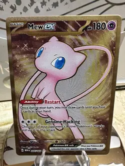 Mew ex - (151 Metal Card) 205/165 Sv: Scarlet & Violet 151 Regular Promo - Image 2
