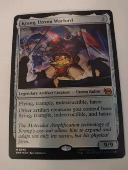Krang, Utrom Warlord Foil M Teenage Mutant Ninja Turtles 175 NM MTG Magic Card - Image 1