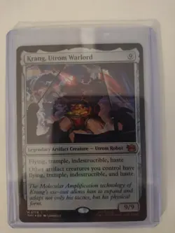 Krang, Utrom Warlord Foil M Teenage Mutant Ninja Turtles 175 NM MTG Magic Card - Image 3