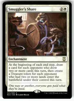 MAGIC: THE GATHERING SMUGGLER'S SHARE 21 COMMANDER: STREETS OF NEW CAPENNA NM - Image 1