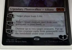 Wizards of the Coast Liliana, the Necromancer Foil M19 Mythic 291/280 EN - Image 4
