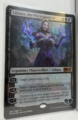Wizards of the Coast Liliana, the Necromancer Foil M19 Mythic 291/280 EN - Image 5
