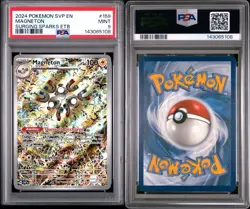 2024 POKEMON SVP EN-SV BLACK STAR PROMO #159 MAGNETON PSA 9 - Image 3