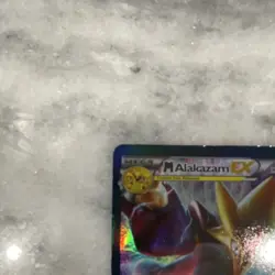M Alakazam EX 118/124 XY Ultra Rare Full Art Holo 210 HP Pokemon TCG English - Image 3