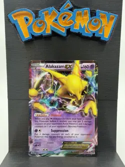 Alakazam EX 25/124 Pokemon Card XY Fates Collide Pokemon TCG NM - Image 1