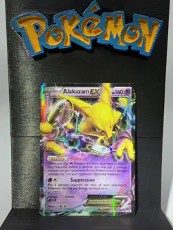 Alakazam EX 25/124 Pokemon Card XY Fates Collide Pokemon TCG NM - Image 2