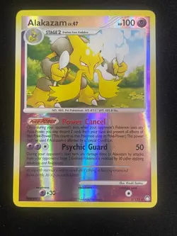 Pokemon Alakazam Holo Rare Mysterious Treasures 2/123 LP - Image 1