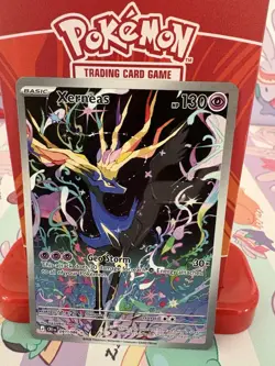Pokemon Xerneas 091/086 Me04: Chaos Rising Holo - Image 1