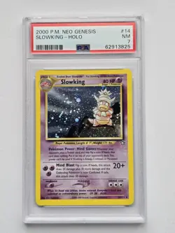 Pokemon Slowking 14/111 - Holo - PSA 7 - Image 1