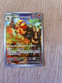 Pyroar 200/193 Paldea Evolved SV02 Illustration Rare Full Art Holo EN - Image 1