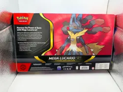 Pokemon TCG Mega Lucario ex Premium Figure Collection Box Factory Sealed - Image 2