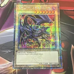 Yu-Gi-Oh Red-Eyes Black Dragon RA04-EN109 Quarter Century Secret Rare 1st Ed - Image 2