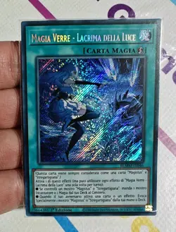 MAGIA VERRE LACRIMA DELLA LUCE Segreta in Italiano BLMM-IT046 YU-GI-OH NUOVA - Image 1