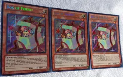 Yugioh 3x Box of Friends NUMH-EN013 Secret Rare 1st Edition Near Mint Playset - Image 5