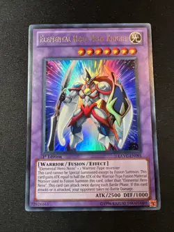 Yu-Gi-Oh! Elemental Hero Neos Knight (NM) 1st Edition EXVC-EN093 Ultra Rare - Image 1