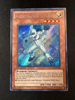 Yu-Gi-Oh! Elemental Hero Alius Neos (VLP) 1st Edition LCGX-EN028 Secret Rare - Image 1