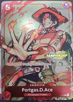Portgas.D.Ace - One Piece TCG - P-028 V.1 - Special Tournament Promo NM - Image 1