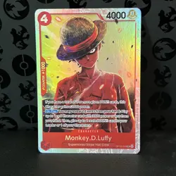 Monkey.D.Luffy OP12-015 SR ONE PIECE Tcg Card Game NM Red - Image 2