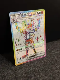Cinderace 218/208 EX SR Pokemon S-Chinese CSV9C Stellar Glass Card - Image 2