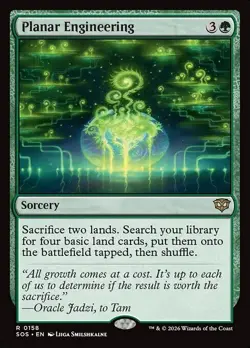 Planar Engineering Rare 158 Secrets of Strixhaven MTG SOS - Image 1