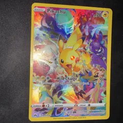 Pikachu 160/159 Crown Zenith Secret Rare Full Art Holo English Pokemon TCG - Image 5