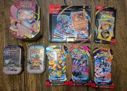 Pokemon TCG Chaos Rising Bundle Tins, Blisters, Booster packs - Image 2