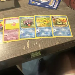 POKEMON 1ST EDITION FOSSIL 17 CARD LOT CLOYSTER ZUBAT GRAVLER GRIMER EKANS + + - Image 3