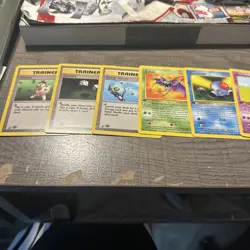 POKEMON 1ST EDITION FOSSIL 17 CARD LOT CLOYSTER ZUBAT GRAVLER GRIMER EKANS + + - Image 4