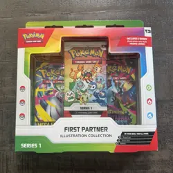 Pokemon TCG First Partner Illustration Collection Series 1 Box English - Image 1